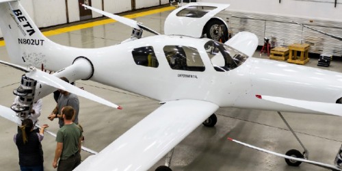 Beta Technologies 利用微應變傳感器開發 eVTOL