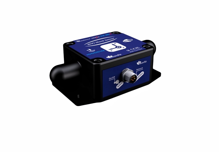 BeanAir BeanDevice® WIFI | Wilow® AX-3DS 無線物聯網加速度傳感器