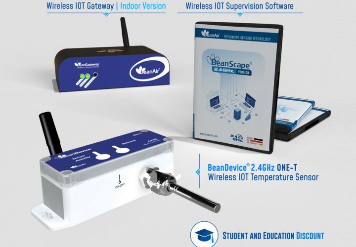 BeanDevice 2.4GHz ONE-T 無線溫度傳(chuan) 感器